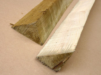 Green Treated Softwood Post (E4E) 90mm x 90mm x 3m