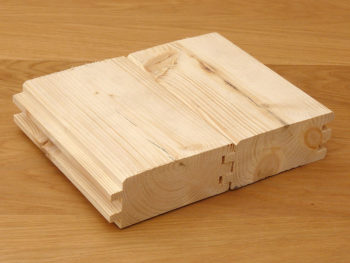 White Wood Tongue & Grooved 18mm x 145 mm